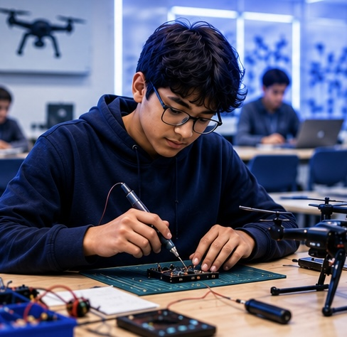 STAR AI students — Electronics